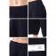パドカレ (pas de calais) クロップド丈パンツ コットン ダークネイビー