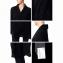 アンドゥムルメステール (ann demeulemeester) 前開きロングカーディガン アルパカウール ブラック