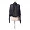 アンドゥムルメステール (ann demeulemeester) オーガンジーブルゾン ウールナイロン ブラック