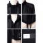 アンドゥムルメステール (ann demeulemeester) オーガンジーブルゾン ウールナイロン ブラック