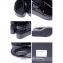 アンドゥムルメステール (ann demeulemeester) 船底クロスサンダル エナメル ブラック