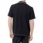 ブラックバレット (BLACKBARRETT) バイニールバレット by neil barrett ダブルストライプポロシャツ ブラック 30% OFF