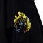 ラフシモンズ (RAF SIMONS) オーバーサイズドプリンテッドパーカー コットン ブラック 30% OFF