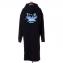 ラフシモンズ (RAF SIMONS) フーディードレス 裏起毛コットン ブラック
