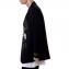 ラフシモンズ (RAF SIMONS) Oversized school uniform blazer Grimcrawler ポリエステル ブラック