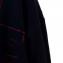 ラフシモンズ (RAF SIMONS) Loose fit braid relief roundneck sweater printed ウール ダークネイビー