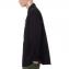 ラフシモンズ (RAF SIMONS) Straight fit denim shirt with R pin in back コットン ブラック