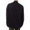 ラフシモンズ (RAF SIMONS) Straight fit denim shirt with R pin in back コットン ブラック