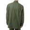 ラフシモンズ (RAF SIMONS) Straight fit denim shirt with R pin in back コットン カーキ