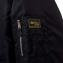 ラフシモンズ (RAF SIMONS) Classic bomber Detached print リサイクルナイロン ブラック