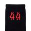 44ラベルグループ (44 label group) ソックス コットン レッドブラック 30% OFF
