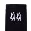 44ラベルグループ (44 label group) ソックス コットン ホワイトブラック 30% OFF