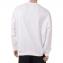 ラフシモンズ (RAF SIMONS) Oversized crew neck sweater with R print コットン ホワイト 30%OFF