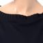 エンポリオアルマーニ (EMPORIO ARMANI) ノースリーブワンピース ストレッチジャージー ブラック 40% OFF