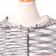 ミッソーニ (Missoni) フードロングセーター 羊毛ミックス バイカラーミックス