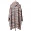ミッソーニ (Missoni) リバーシブルローブカーディガン アルパカミックス ミックス柄ベージュ