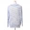 ミッソーニ (Missoni) 七分袖セーター リネン混合 アイスグレーミックス