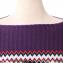 ミッソーニ (Missoni) ニットポンチョ 羊毛など パープルミックス