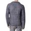 アルマーニジーンズ (ARMANI JEANS) ニットジャケット グレーネイビー