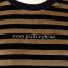 ソニアリキエル (SONIA RYKIEL) プルオーバー ベロア カーキボーダー