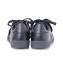 アルマーニジーンズ (ARMANI JEANS) ローカットロゴスニーカー 牛革 ブラック 30% OFF