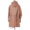 ステラマッカートニー (stella mccartney) ミディ丈フード付きコート リサイクルポリエステル キャメル