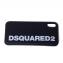 ディースクエアード (Dsquared2) ブランドロゴ入りiPhone XS Xラバーケース ブラック 50% OFF