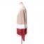 ブルネロクチネリ (Brunello Cucinelli) ラウンドネックビジューセーター リネンシルク ベージュホワイトレッド