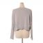 ブルネロクチネリ (Brunello Cucinelli) ボクシーフォルムセーター コットン グレージュ