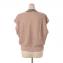 ブルネロクチネリ (Brunello Cucinelli) Vネックベスト リネン混合 ピンクベージュ