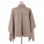 ブルネロクチネリ (Brunello Cucinelli) ハンドフィニッシュケープ カシミア一枚仕立て ベージュ