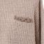 ブルネロクチネリ (Brunello Cucinelli) ワッフルセーター ウールカシミア ミルクティ