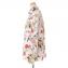 アーデム (ERDEM) 長袖フリルブラウス シルク ホワイトフラワープリント