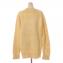 メゾン マルジェラ (Maison Margiela) ブラッシュドロングカーディガン リネン イエロー