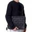 キャリーネスト (CARRYNEST) 15インチノートパソコンケース クラッチバッグ レザー+コーデュラ ブラック 30% OFF