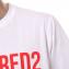 ディースクエアード (Dsquared2) ロゴTシャツ コットン ホワイト 30% OFF