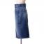 ディースクエアード (Dsquared2) ダルマロングスカート コットンストレッチ ブルー 30%