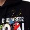 ディースクエアード (Dsquared2) アイコンパーカー コットン ブラック