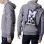 ヴィクターアンドロルフ (VIKTOR&ROLF) Parra ジップアップパーカー コットン グレー 70% OFF