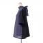 マルニ (Marni) シルクインカットソー後ろリボン コットンシルク ブラックプリント