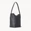 ザ・ロウ (THE ROW) Medium N/S Park Tote ミディアムパークトートバッグ カーフスキン ブラック