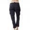 フェイスコネクション (Faith Connexion) カーゴパンツ コットンストレッチ ブラック 30% OFF