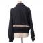 アールト (AALTO) チェックラインジャケット ポリエステル ブラック 30% OFF