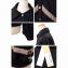 アールト (AALTO) チェックラインジャケット ポリエステル ブラック 30% OFF
