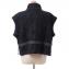 アールト (AALTO) ジップニットベスト モヘアミックス ブラックミックス 30% OFF