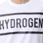 ハイドロゲン (Hydrogen) ブランドロゴTシャツ ホワイト 30% OFF
