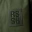 ラフシモンズ (RAF SIMONS) Straight fit denim shirt with R pin in back コットン カーキ