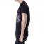 エンポリオアルマーニ (EMPORIO ARMANI) イーグルプリントVネック半袖Tシャツ ブラック 30% OFF