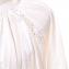 イザベルマラン (ISABEL MARANT) レース刺繍丸襟シャツ コットンレーヨン ホワイト