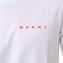 マルニ (Marni) バックフラワープリント半袖Tシャツ オーガニックコットンジャージー リリーホワイト
